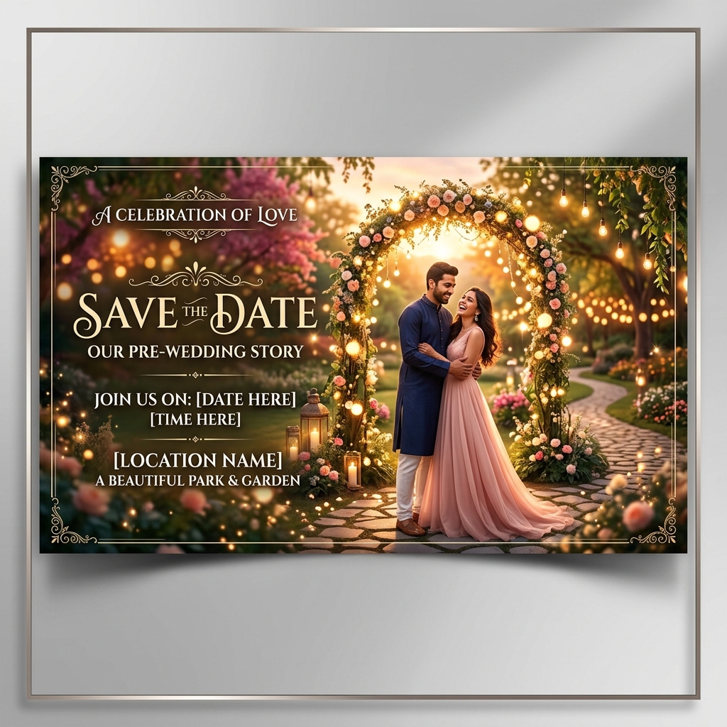 Pre-Wedding Banner