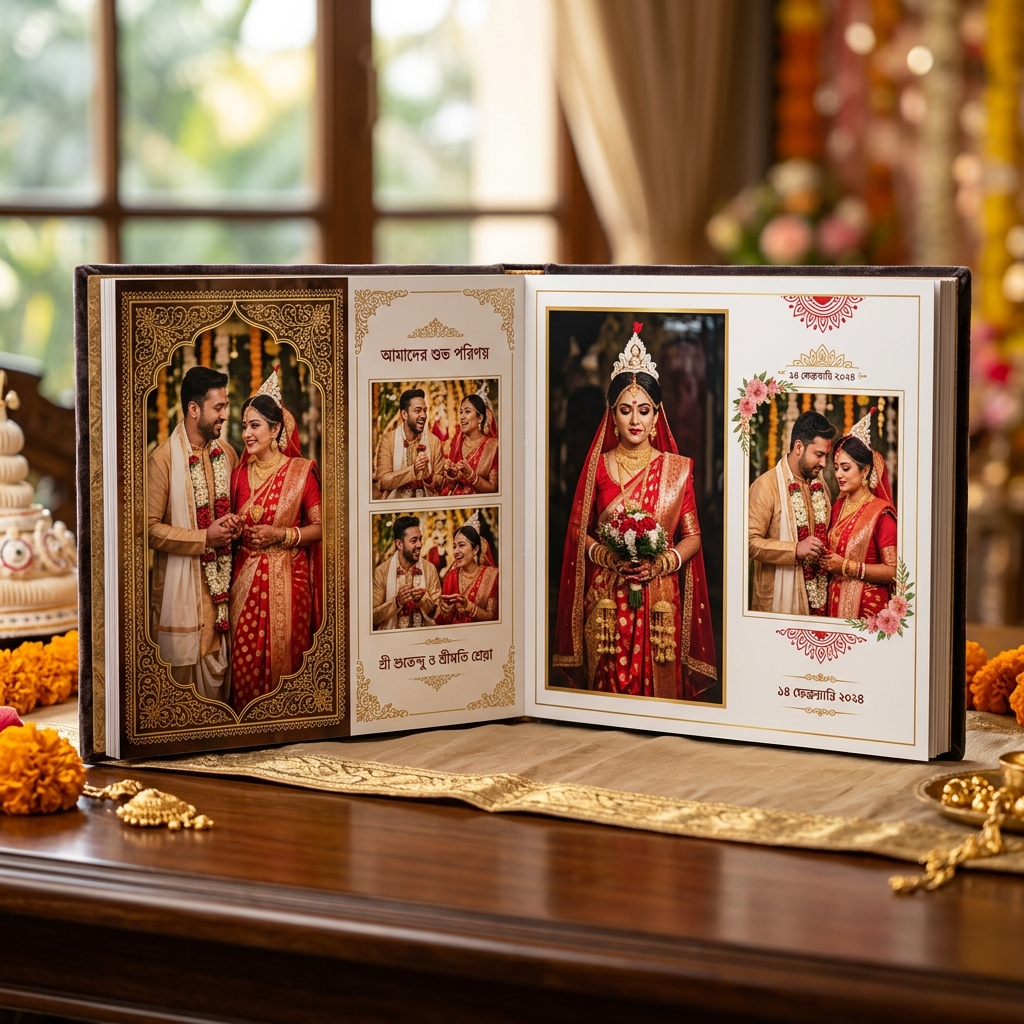 Wedding Album PSD